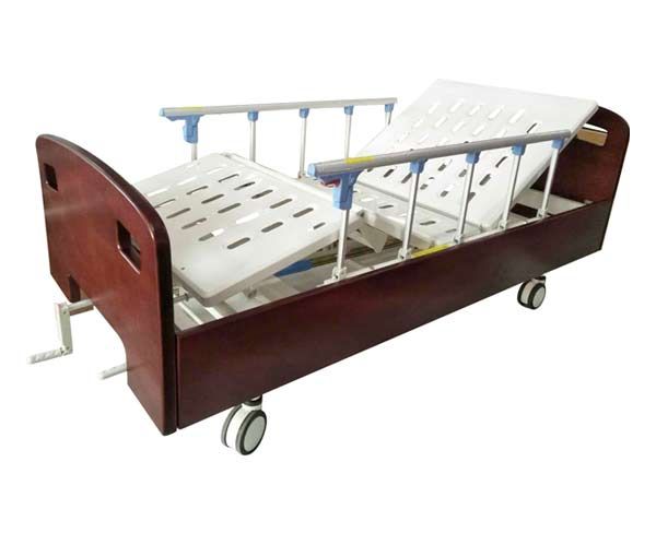 E2實(shí)木雙搖床（中控剎車、五檔護(hù)欄）