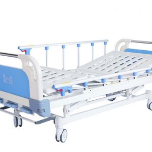 E5三功能護(hù)理床 (中控剎車、折疊護(hù)欄）